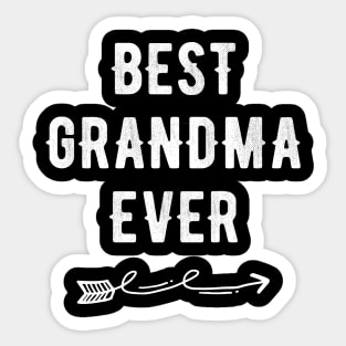 Best grandma ever Sticker